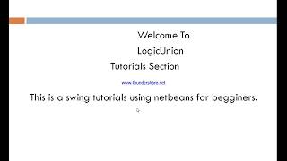 1 create project,create frame,set size,set location and change background color using swing netbeans