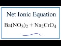 Net Ionic Equations and Spectator Ions
