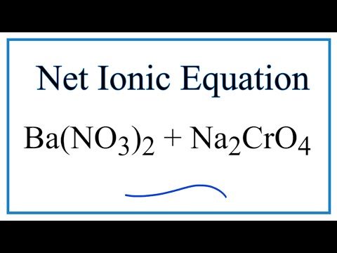 Video How to Write the Net Ionic Equation for Ba(NO3)2 +... - youtube