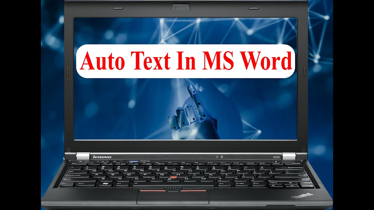Insert auto text in ms word | insert sample text in ms word in urdu/hindi