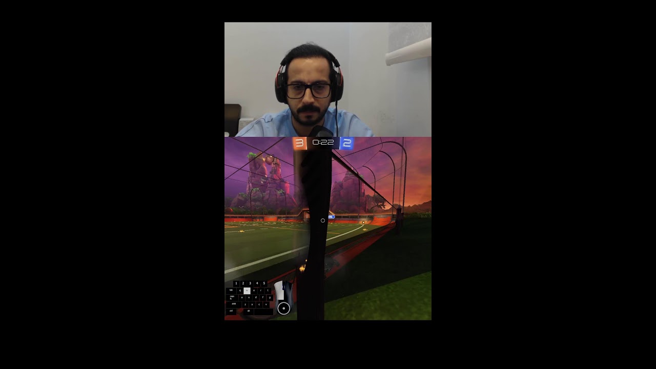 الكيبور في روكيت ليق يتعب