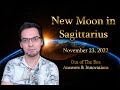 New Moon in Sagittarius November 23 2022 || Out of The Box Answers &amp; Innovations