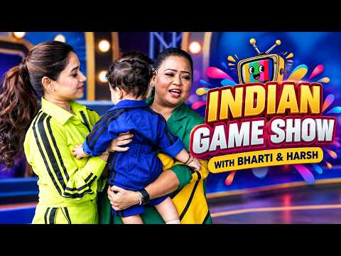 Jannat Zubair & Bharti With Son Spotted on Indian Game Show Sets | More