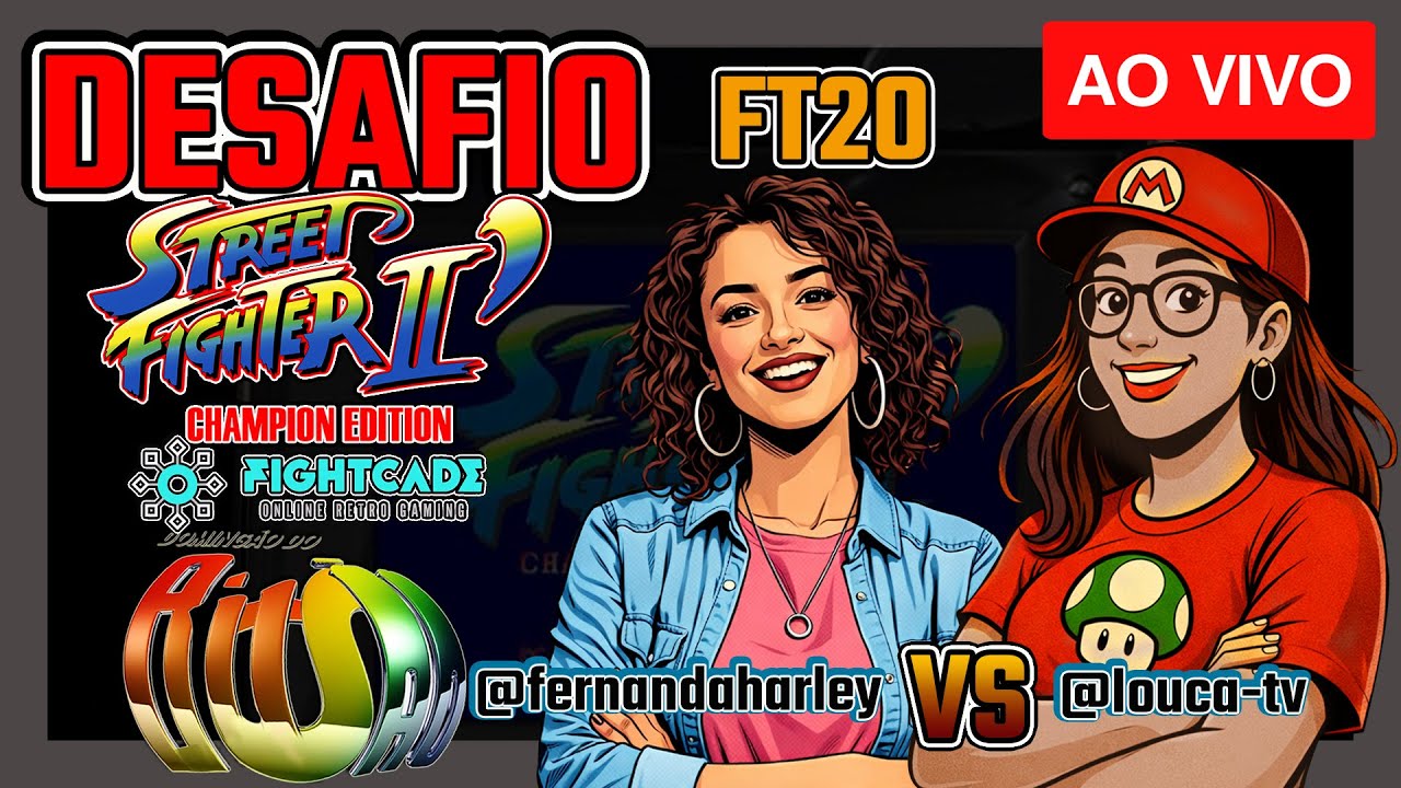 DOMINGÃO DO BITSÃO - DESAFIO NO FIGHTCADE - FERNANDA VS LOUCA  - 