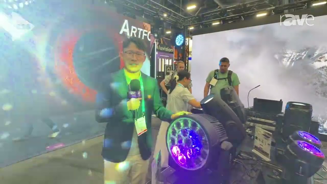 InfoComm 2026: ArtFox Lighting Shows Off Ultra 19 LED Moving Head Light