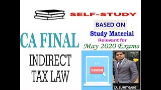 Chapter 3 Charge of GST,: Charging Section (Lecture 9)