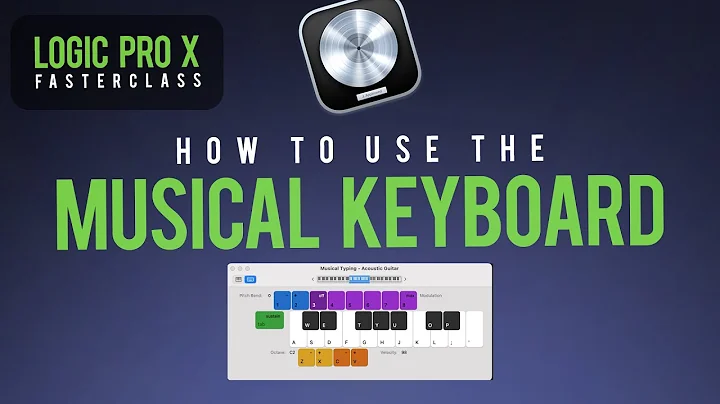 Musical Typing Keyboard In Logic Pro X