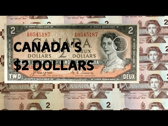 Canadian 2 Dollar Bill