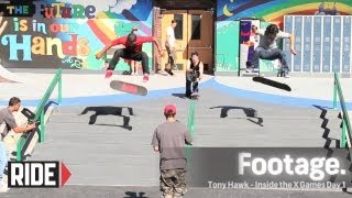 X Games 2012 Street Practice: Tony Hawk, Ryan Sheckler, Paul Rodriguez, SOTY David Gonzalez & More Profile