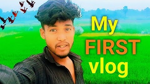 My First Vlog  || Vikram sahni Blogs
