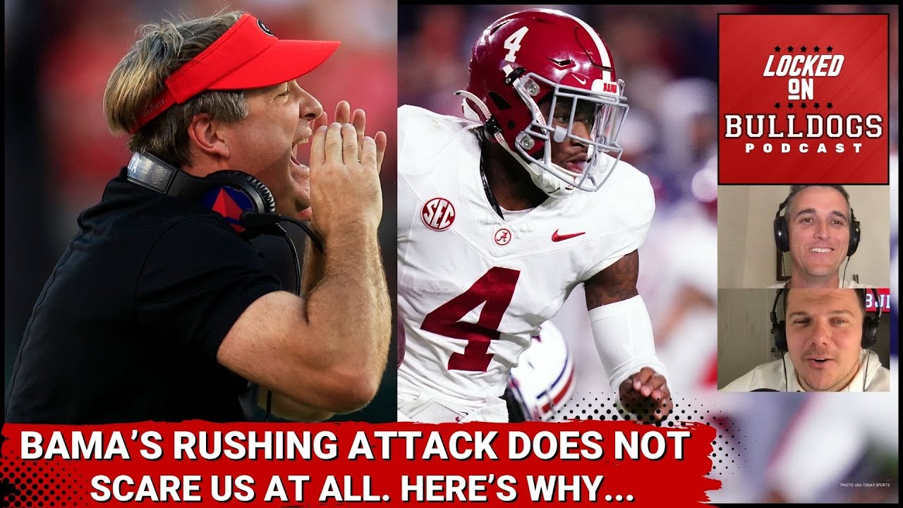 Can Alabama beat Georgia Football on the ground? We aren't scared. Or are we…