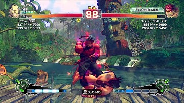 Super Street Fighter IV Arcade Edition 2012 C to Shining C Dan