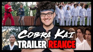 Tohle bude FINÁLE ve VELKÉM STYLU! | Cobra Kai Season 6 | TRAILER REAKCE | Daniel Füll