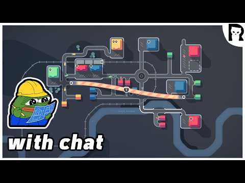 Lirik plays Mini Motorways - Roads, Traffic and Chaos