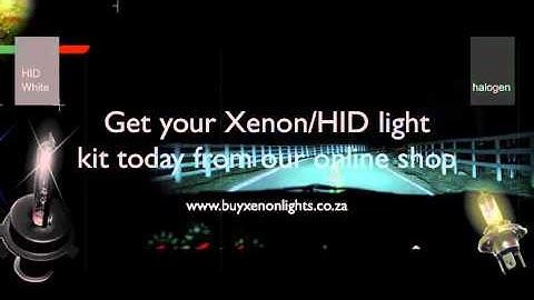 Difference Between Halogen And Xenon/HID Lights