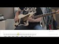 Ghost - Miasma Bass Cover (with tab!)