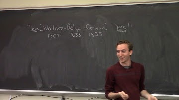 Cutting Polyhedra with Scissors: A math club guest talk by Kevin Sackel