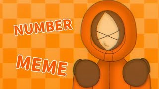 NUMBER // ANIMATION MEME // South Park kenny //