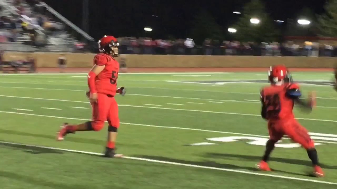 East Kentwood’s Kionte Blakely scores the game-winning TD vs. Grandville