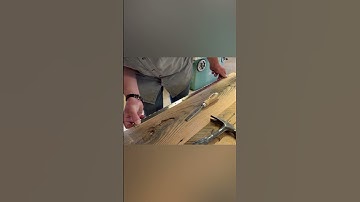 Insetting a piano hinge for a box lid. #woodworking #woodwork #woodworker