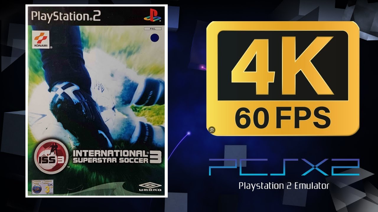 ISS 3 International Superstar Soccer 3 | PS2 (PCSX2) | 4K UHD