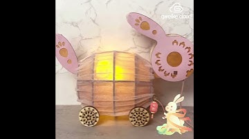 Happy Mid-autumn Festival! Lovely jade rabbit made by Gweike Cloud