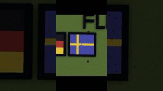 #6 minecraft satysfying pixel art(sweden) #minecraft #dream #minecraftshorts#gaming#viral#shorts#fyp