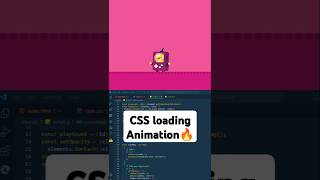 Game character CSS Animation loading