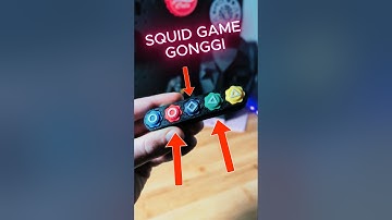 3D Printed Squid Game Gonggi #3dprinting