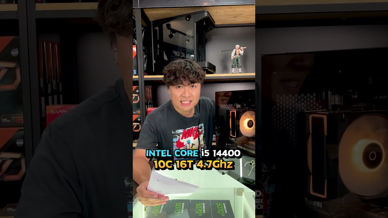ขอบคุณลูกค้ามากคร้าบบบบบบบบบ เครื่องนี้ 43,890.- 🤫🚀✨SPEC INTEL CORE i5 14400 x RTX 5060 8GB TWIN X2