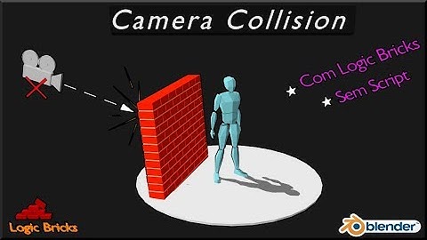 Camera Collision Com Logic Bricks no Blender