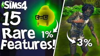 The Sims 4: 15 RARE Features You Might Never See! screenshot 1