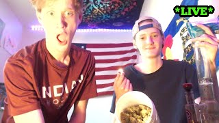 LIVE Smoking Top Shelf OZ!