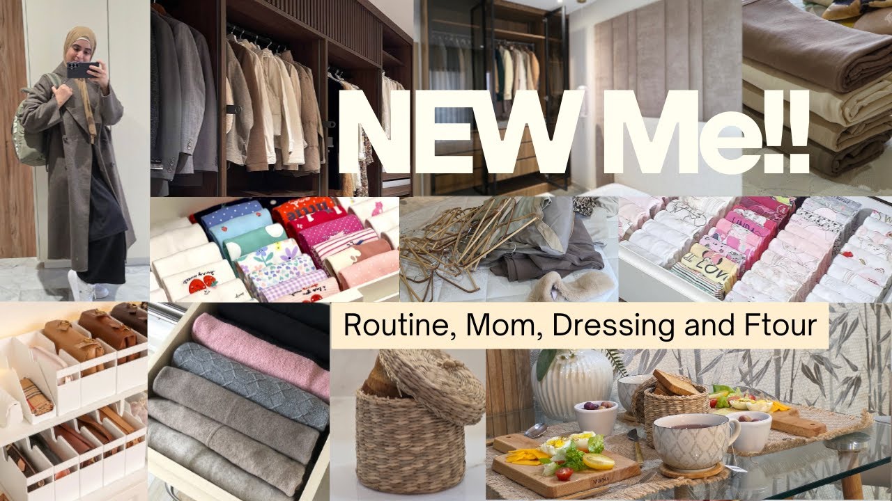 روتين التخمال لغرفة النوم: طي الملابس | بيت منظم لحياة سعيدة | The KonMari Method Storing clothes :