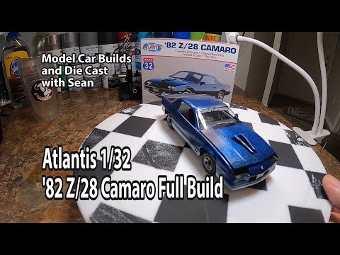 MCB28 Atlantis 1/32 1982 Chevrolet Camaro Z/28 Full Build - YouTube