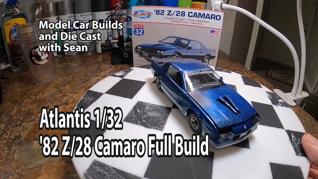 MCB28 Atlantis 1/32 1982 Chevrolet Camaro Z/28 Full Build - YouTube
