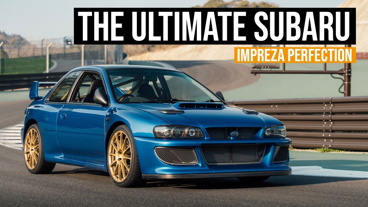 The $700,000 Subaru WRC Impreza - ProDrive P25