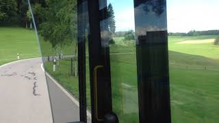 Postauto Richtung Hermatswil