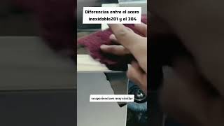 Como Diferenciar El Acero Inoxidable 201 Con El 304