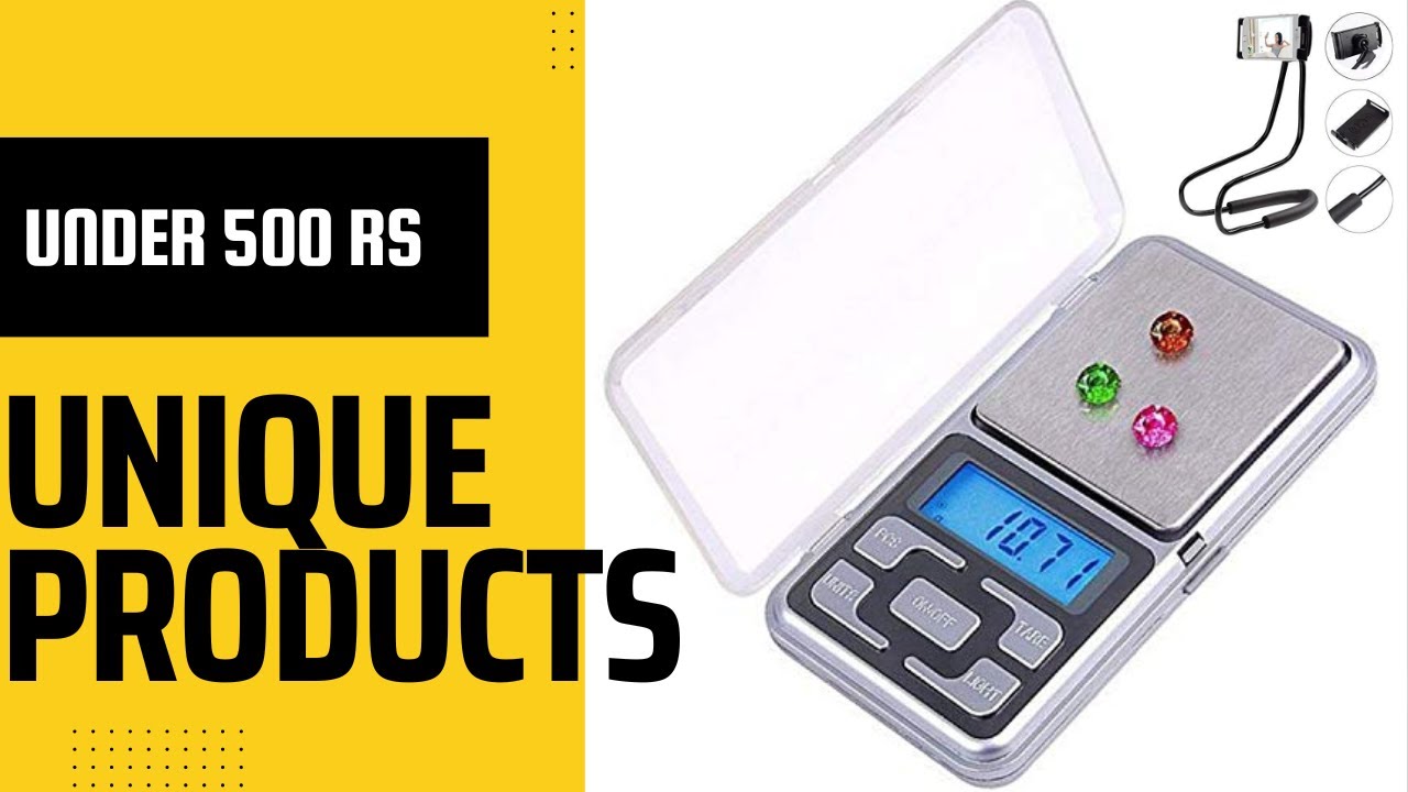 Latest Gadgets Under 500 from Amazon🔥 | Unique Products | Pocket Scale | Neck Mobile holder | Ep #2