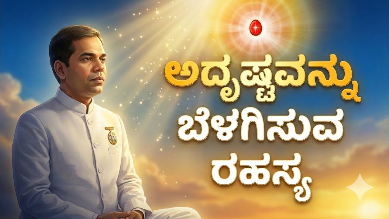 ಅದೃಷ್ಟವನ್ನು ಬೆಳಗಿಸುವ ರಹಸ್ಯ | ಪಾರಸ ಬುದ್ಧಿ | 21 February 2026 Murli Manthana Kannada