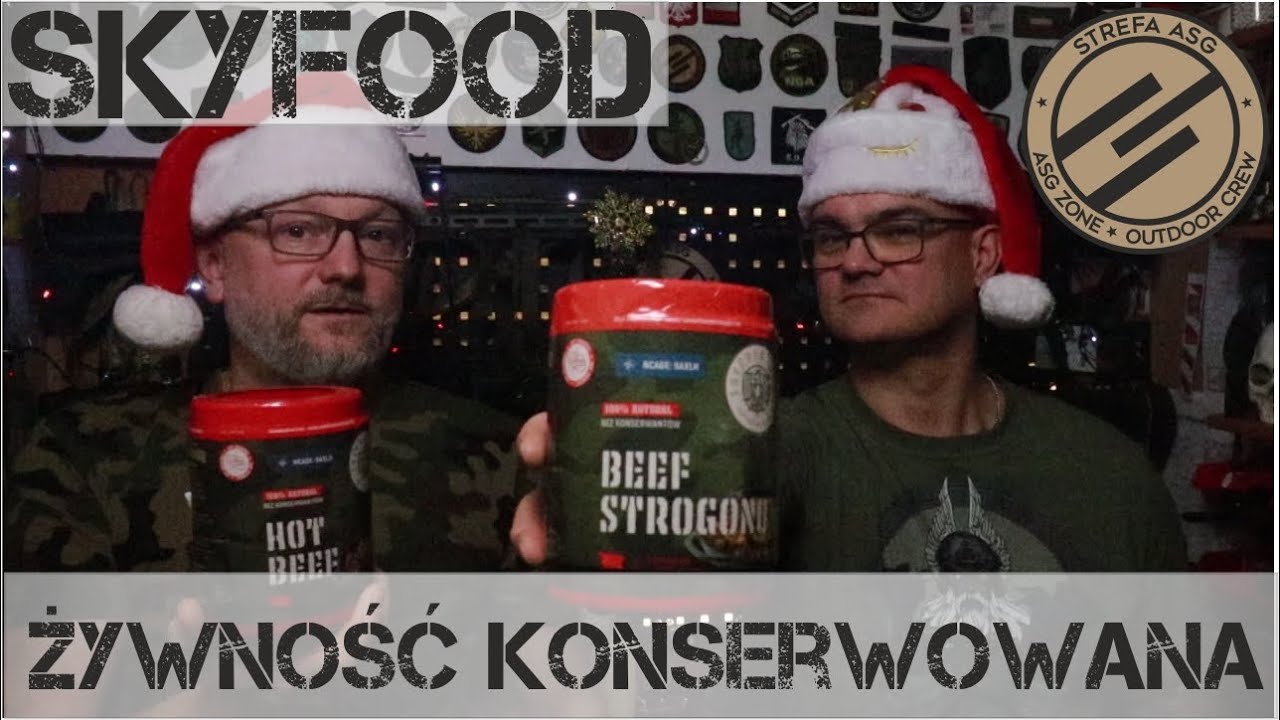 SKYFOOD racje żywnościowe . Życzenia świąteczne 