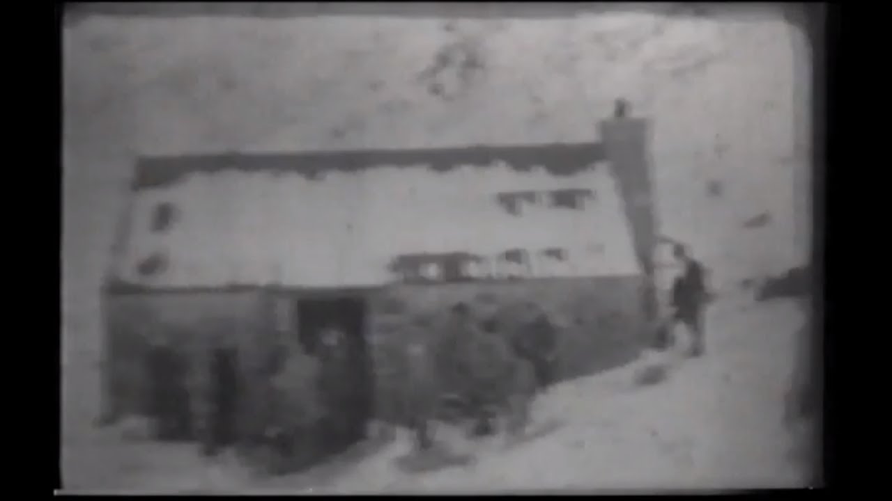 Ben Nevis CIC hut, old footage 1929