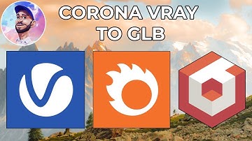 3D Studio Max 2024 - Corona Vray To GLB