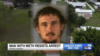 Man with meth runs from deputies after lurking in Punta Gorda neighborhood
