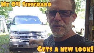Cadillac Escalade front clip on my 04 Silverado!