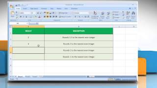 How to use the EVEN Function in Excel :Tutorial