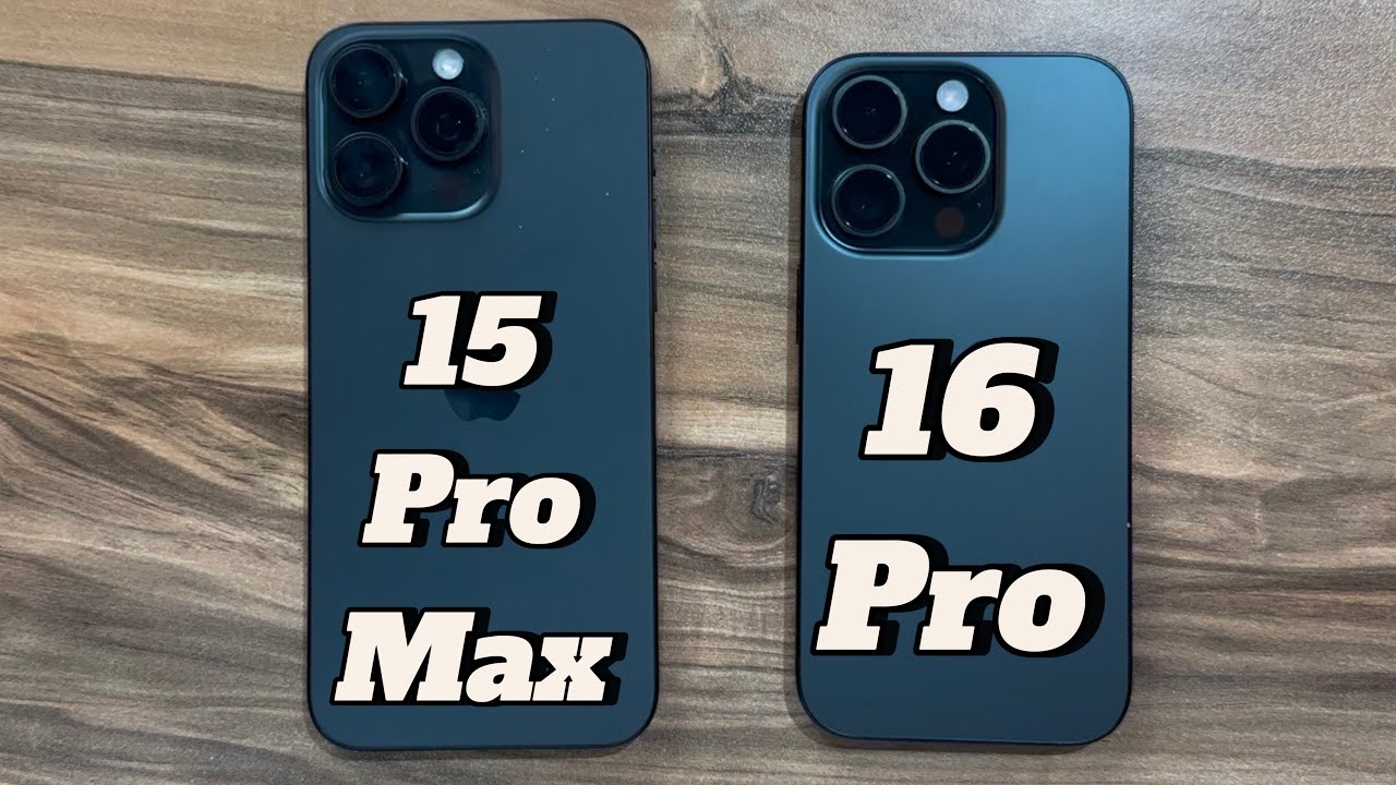 iPhone 15 Pro Max vs iPhone 16 Pro