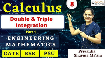 Double and Triple Integration in Calculus I Engineering Mathematics by Priyanka Sharma Mam
