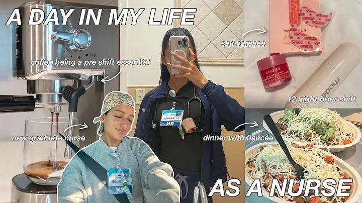 A DAY IN THE LIFE AS A NURSE // 12 hour night shift, new grad nurse, pre shift routine & more!